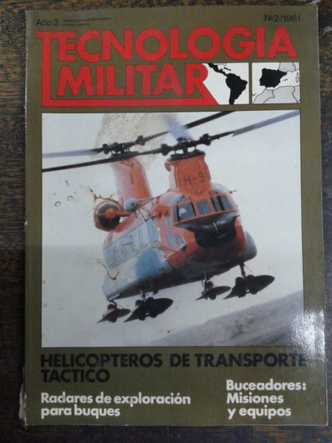 Tecnologia Militar Nº 2 * 1981 * Radares Buceadores *