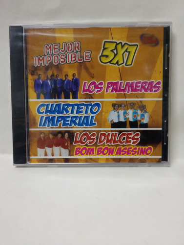 Cd Los Palmeras Cuarteto Imperial Y Los Dulces 