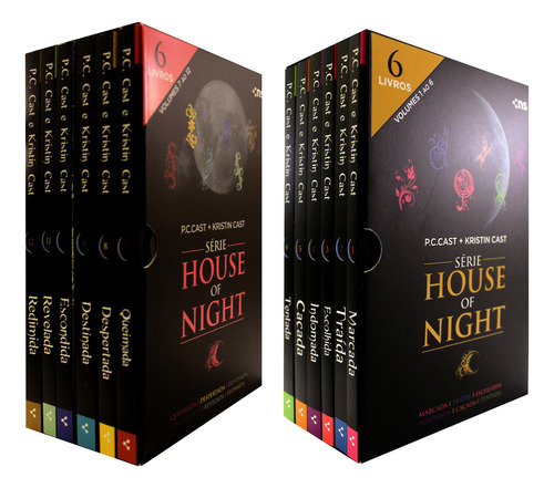 Kit De Livros: Box House Of Night Slim + Box House Of Night Editora Novo Século, De Vários Autores., Vol. 1. Editorial Kit De Livros, Capa Mole, Edição 2020 01 01 00:00:00 Em