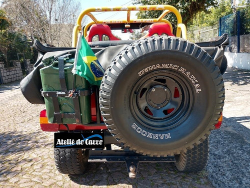 Jeep Willys Cj5 1964 Motor Opala 4c Pronto Para Trilha