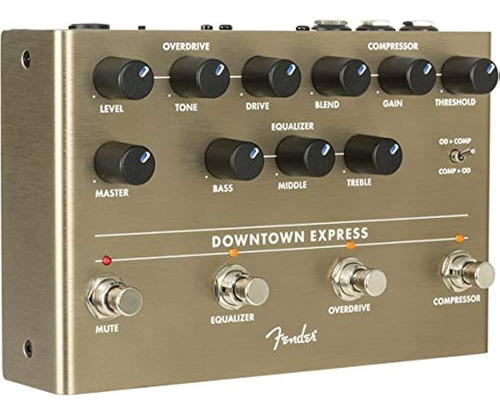 Fender Downtown Express Bajo Eléctrico Pedal Multiefectos