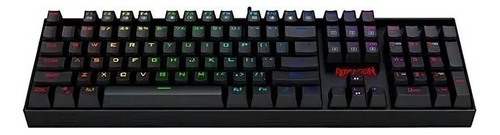 Teclado Redragon Mitra Qwerty Español Latinoamérica Rgb