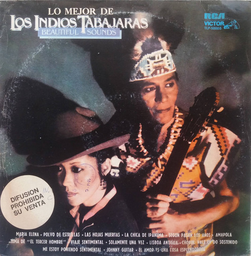 Los Indios Tabajaras - Lo Mejor Lp 1