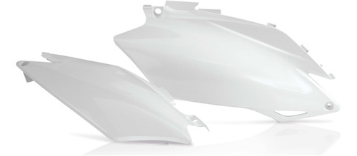 Set Cachas Laterales Blanco Honda Cre 450 F 2012 - Cafe Race
