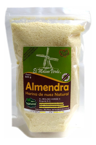 Harina De Almendra 100% Natural - 500gr