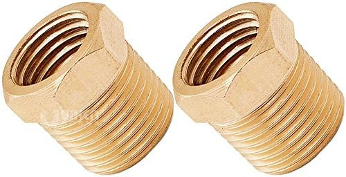 3/8  Npt Macho 1/4  Npt Hembra Reductor De Rosca De Lat...