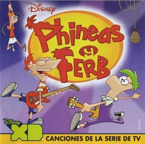 Cd Soundtrack Disney - Phineas Y Ferb: Canciones De La Serie