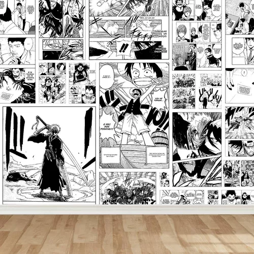 Papel De Parede Adesivo Anime Mangá Hunter X Hunter Lavável