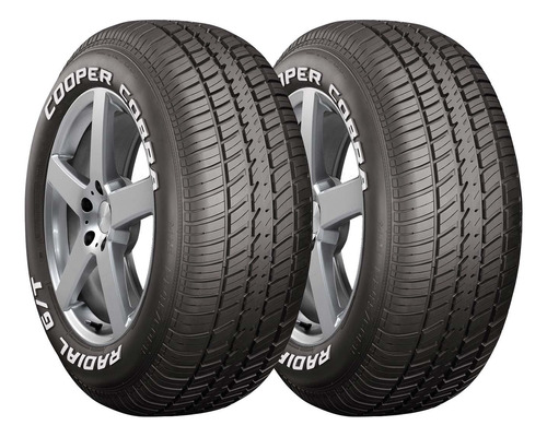 Paquete 2 Llantas 255/60r15 Cooper Cobra Gt Rwl 102t Msi