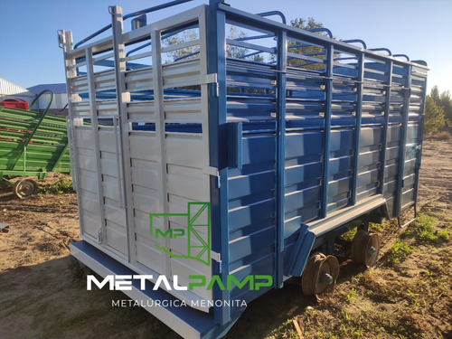 Imagen 4 de 6 de Trailer Para Caballos Y Vacunos Metalpamp