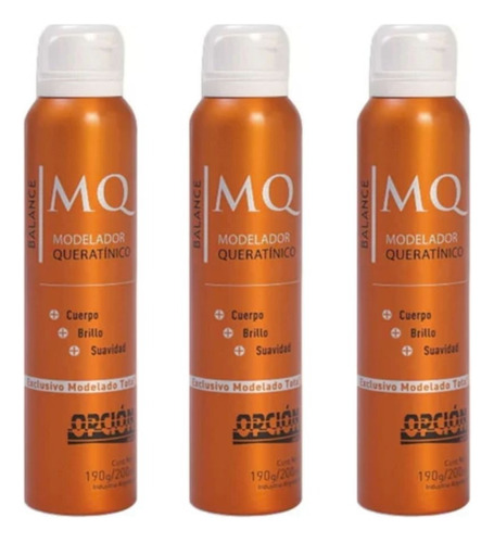 Modelador Balance Queratinico Brillo Opcion 190 G X 3 U