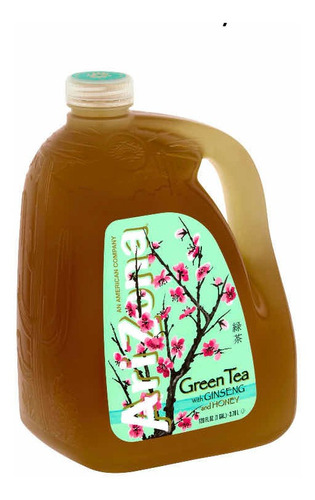 Arizona Green Tea With Ginseng And Honey 128 Oz Te Verde / H