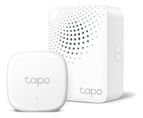 Kit Sensor De Temperatura Y Humedad Tp-link Tapo T310 + H100 Color Blanco