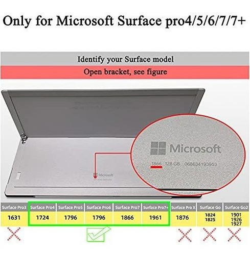 Estuche Para Tablet Microsoft Surface Pro Teclado Tipo