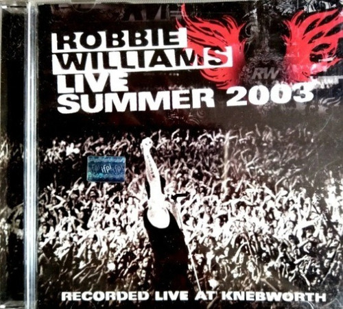Robbie Williams - Live Summer 2003 - Cd - Original!!! 