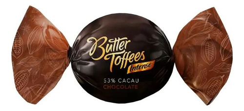 Bala Caramelo Butter Toffees Intense 53% Cacau 500g