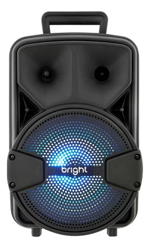 Caixa Amplificada Bright C05 Bluetooth 100w Cód.c05 Preto