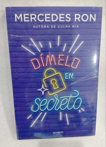 Dímelo En Secreto Libro Nuevo Mercedes Ron Ed Montena