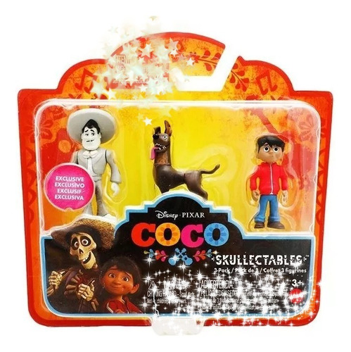 Disney Coco Coleccion Set 3 Figuras Exclusivo Original