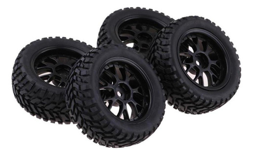 Set De Llantas De 4 Piezas Para Traxxas Hsp Redcat Hpi 1:10