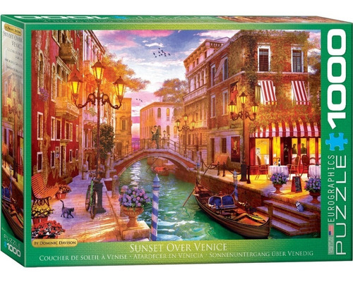 Puzzle 1000 Piezas Venetian Romance - Eurographics  