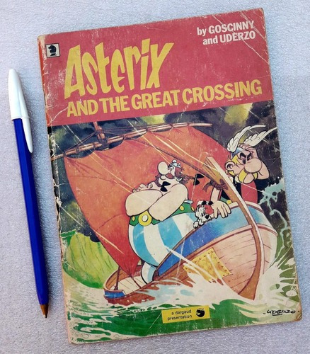 Asterix And The Great Crossing Goscinny Uderzo Usado Inglés