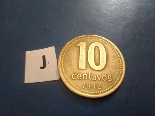 10 Cents.1992 Moneda Argentina De Peso Convertible