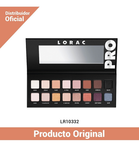 Paleta De Sombras Lorac Pro Palette With Mini Eye Primer