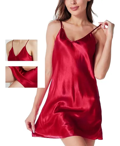 Pijamas en satin mercadolibre sale