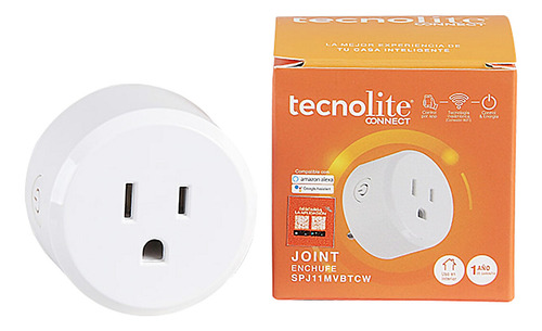 Enchufe Inteligente Wifi Multivoltaje Tecnolite