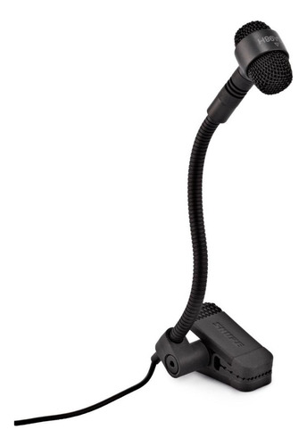 Micrófono Shure Pga98h-xlr De Clip Condensador Color Negro