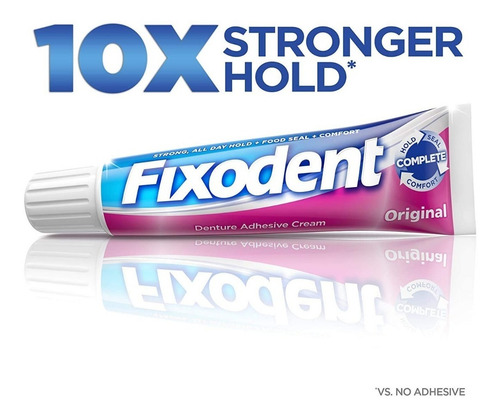 Imagen 4 de 6 de Fixodent Dentadura Adhesiva 3un