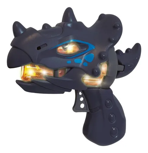comprar Pistola Dino Jurassic Gun Con Luz Y Sonido 3 Colores 2563 