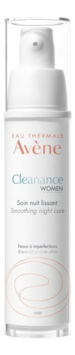 Crema Cuidado Noche Alisador Eau Thermale Avène Cleanance Women 30mL