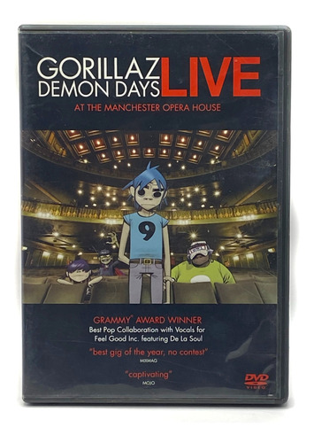 Dvd Gorillaz - Demon Days / Excelente - Made In Usa 2006