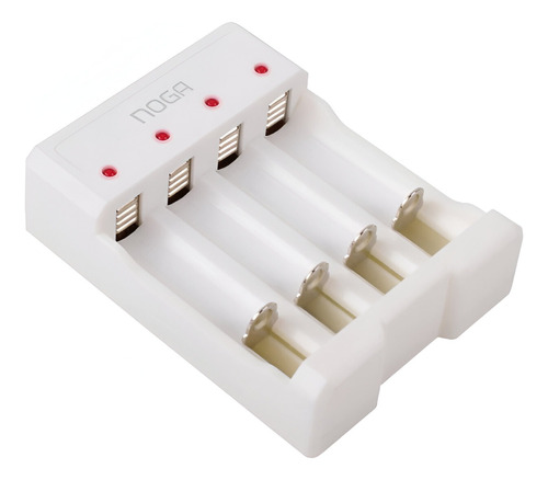 Cargador Pilas Recargables Usb 4 Pilas Aa/aaa Led Indicador