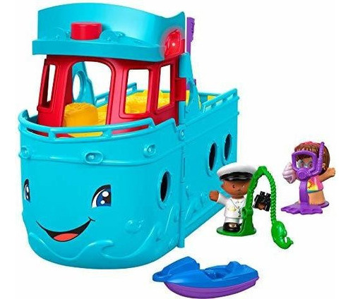 Vehiculo Bebes Barco Amigo De Fisher-price Little People Via