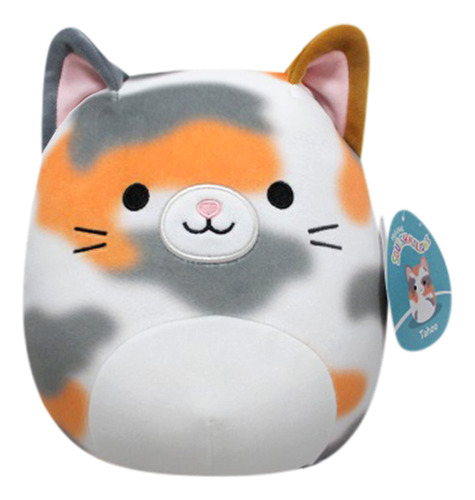 Gato Squishmallows Carey Tahoe de 8 polegadas, pelúcia. Cor Multicolor