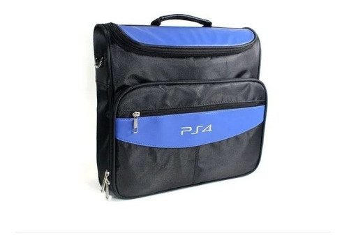 Bolso Porta  Ps4 Consola Y Mandos Compatible/3compartimient 