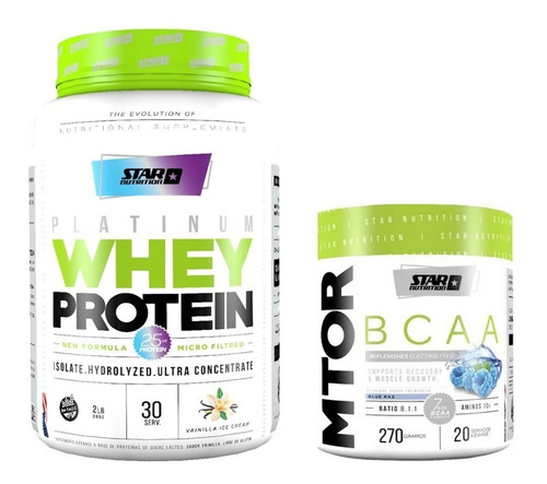  Suplemento Platinum Whey Protein+mtor Bcaa Recuperacion Mus