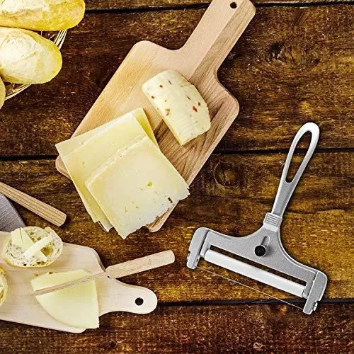 Cortador de queso con hilo de 2 espesores tellier