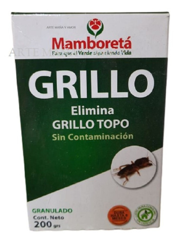 Imagen 1 de 1 de Grillo Topo Mamboreta Insecticida Grillo 200 G. Dura 6 Meses