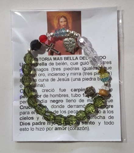 Pulsera Historia Más Bella Del Mundo, Hecha A Mano
