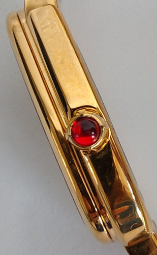 Reloj Bnlgr Mod. Serpentie Seduttorie Dama Correa Oro Amarillo Bisel Oro Amarillo Caratula Negra (Usado)
