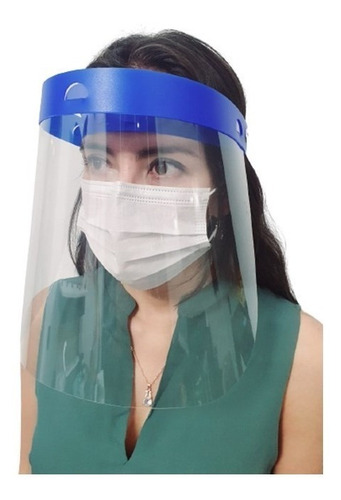 Careta Mascara Protectora Facial Visor Movible