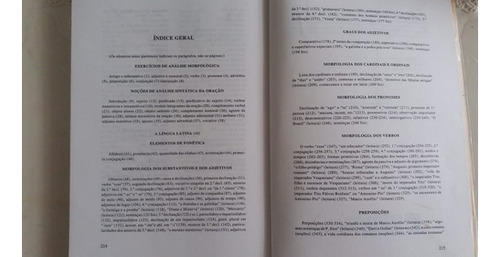 Programa De Latim = Autor Úlio Comba = Ano De 1998 = Introdução A Língua Latina (Usado)