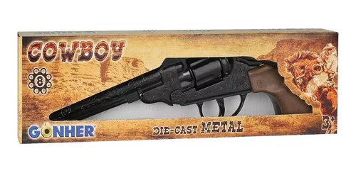 Pistola Gonher Revolver Juguete Viejo Oeste Niños Cowboy - FEBO