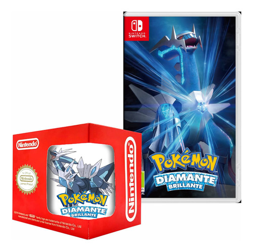 Pokemon Brilliant Diamond Nintendo Switch Y Taza 1