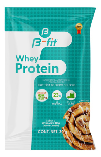 Sachet De Whey Protein 30 Gr 12 Piezas B-fit