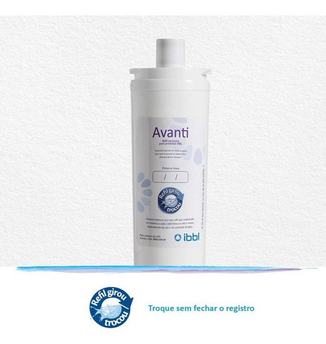 Imagem 4 de 8 de Kit 3x Refil Original Ibbl Avanti Mio Original Tripla Filtragem Mod 24010004
